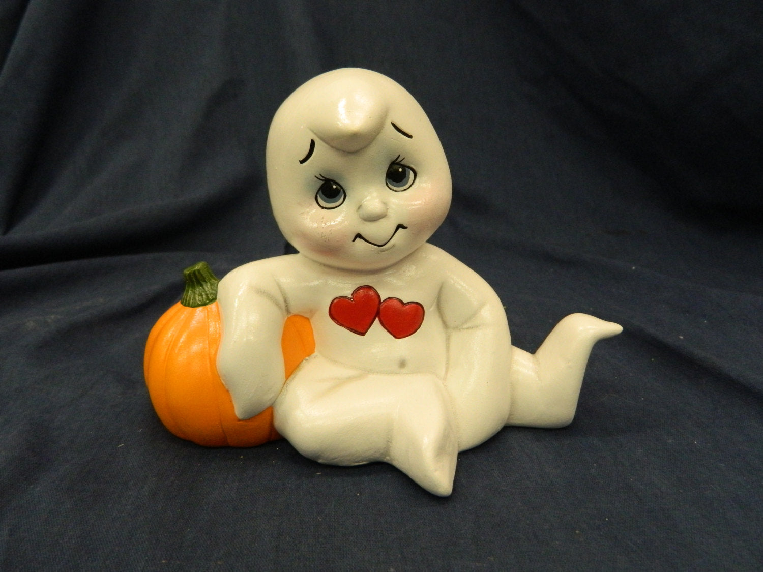 Boo Baby With Pumpkin- Read To Paint