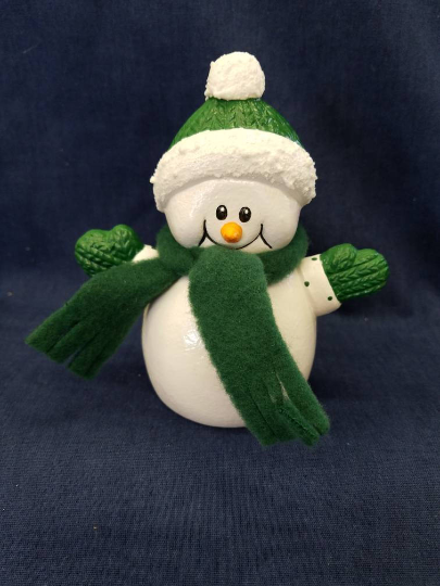 Cuddly Snowman- Ready to Paint