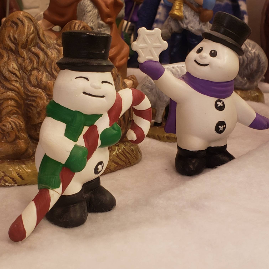 Playful Snowmen